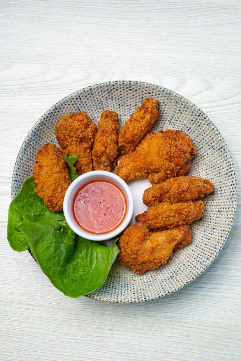 Aripioare pane usor picante si maioneza de casa cu usturoi/300gr