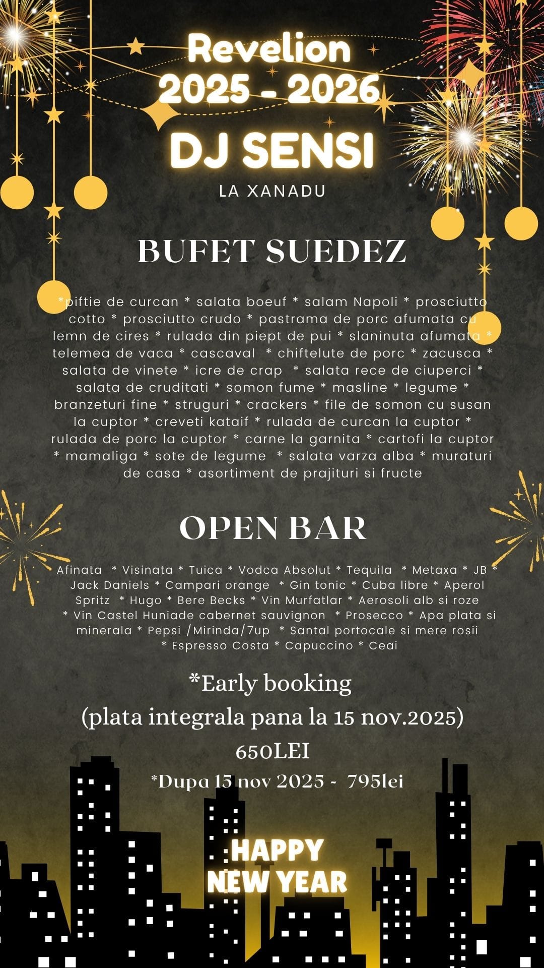 REVELION 2025 - 2026